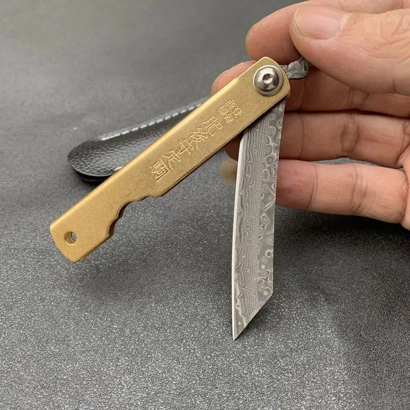 Woodworking In Japanese - Coltello Tascabile Pieghevole Giapponese Higonokami in