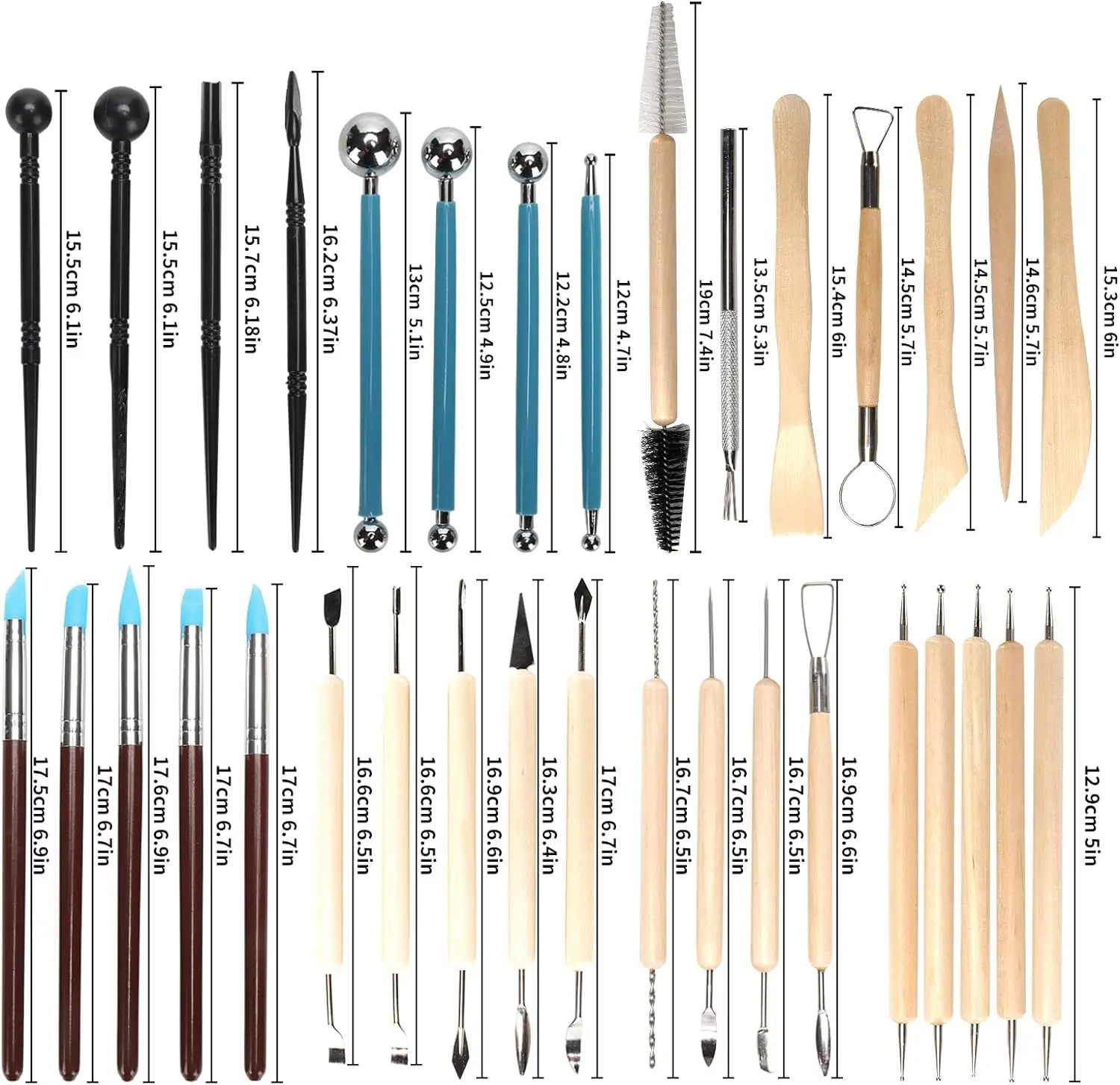 Set di attrezzi per ceramica d - Wood Chisel Set recensione e prezzo